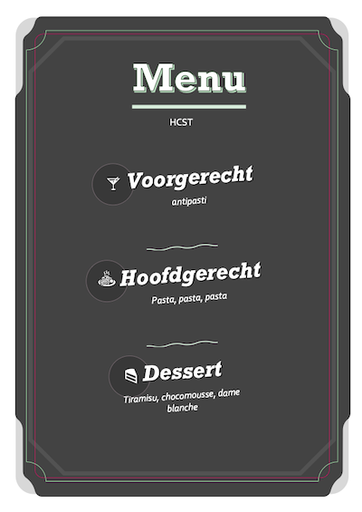 Menu All-in